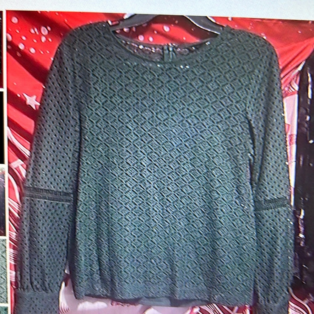 Banana Republic lace woman top size small